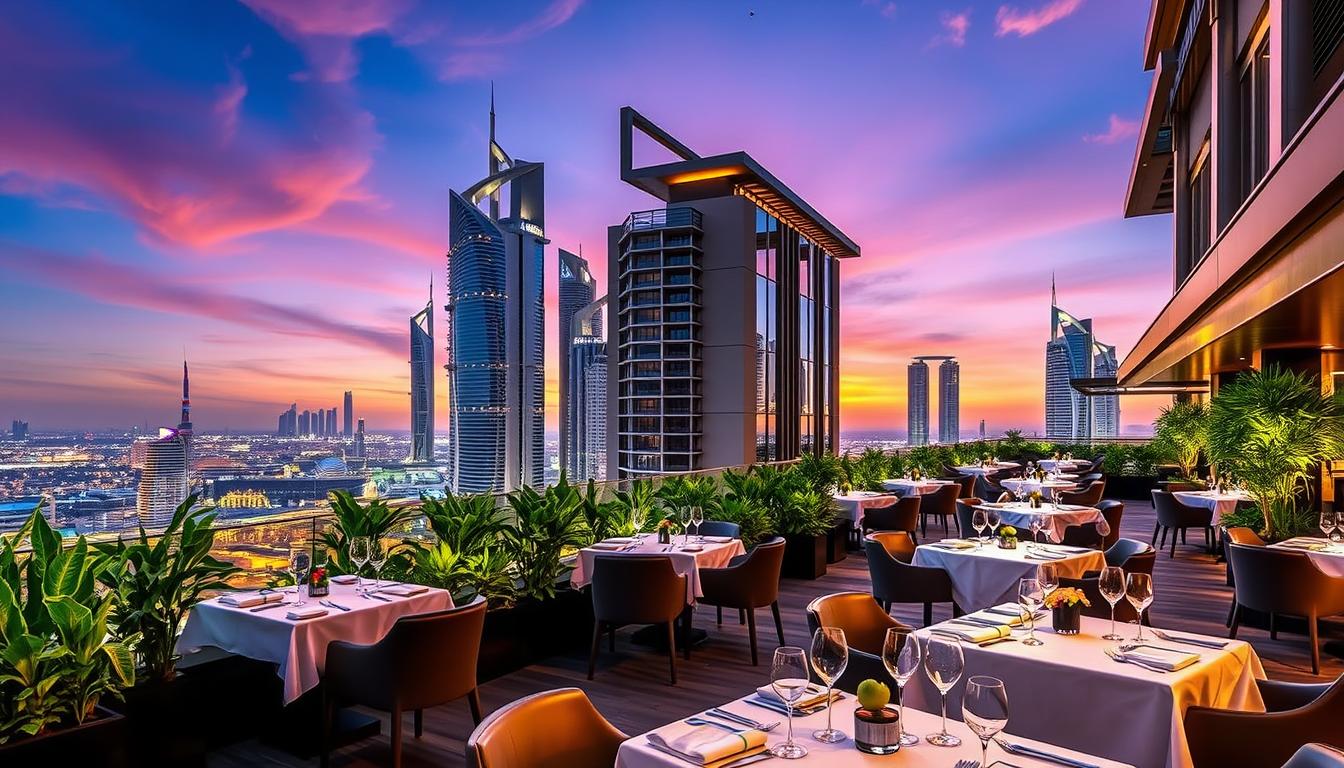 Rooftop restaurants, Dubai
