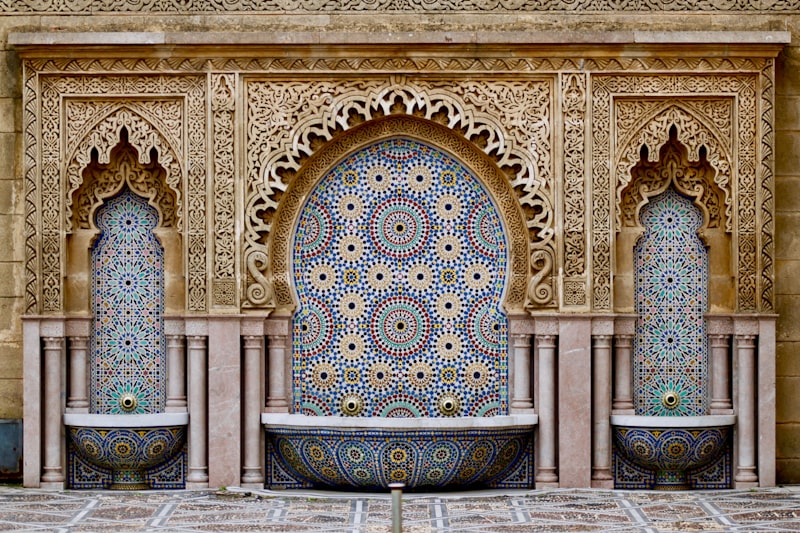 Marokkaanse fontein, Marrakech